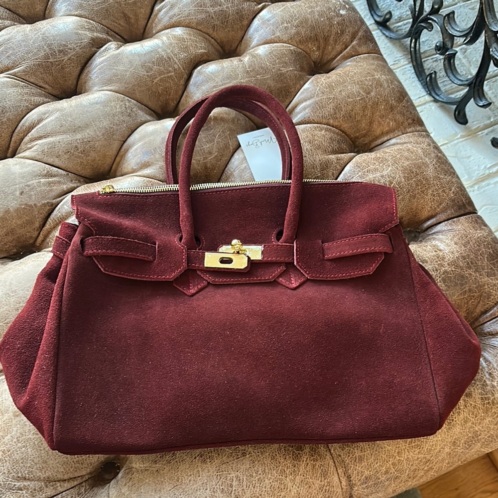 Mad Bag Burgundy Handbag